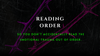 Reading Order